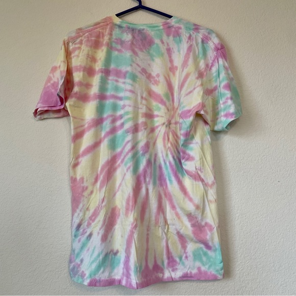 Tie Dye Super Mario Boyfriend Fit T-Shirt - Picture 2 of 5